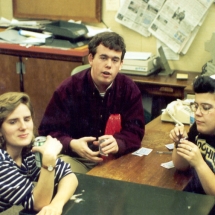 Julie Tagilaferro, Scott Brown and Dawn Keller, circa 1996