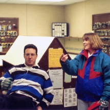 West Hall composing room — the Doghouse — mid-1990s.